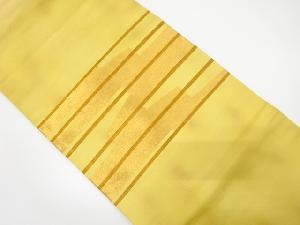 変わり横段模様織り出し　名古屋帯